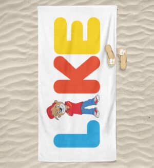 LIKE - High quality beach towel-3