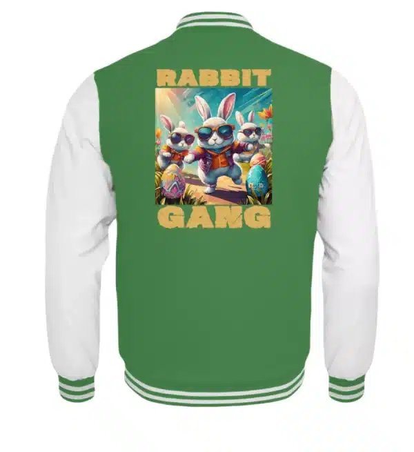 Rabbit-Gang - Die Osterhasen-Gang - College-Jacke für Kinder - Kinder College Sweatjacke-6754