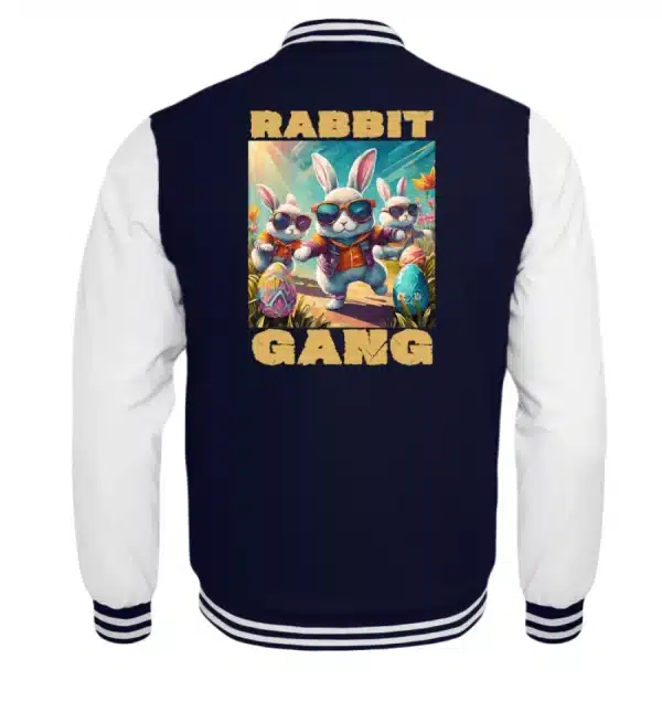 Rabbit-Gang - Die Osterhasen-Gang - College-Jacke für Kinder - Kinder College Sweatjacke-6753