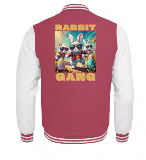 Rabbit-Gang - Die Osterhasen-Gang - College-Jacke für Kinder - Kinder College Sweatjacke-6755