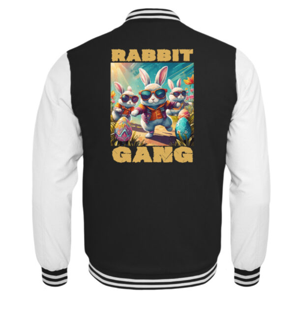 Rabbit Gang - Die coole Jacke für das Oster-Outfit - Kinder College Sweatjacke-6757
