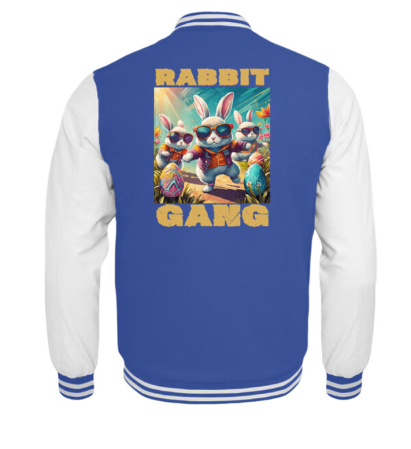 Rabbit Gang - Die coole Jacke für das Oster-Outfit - Kinder College Sweatjacke-6751