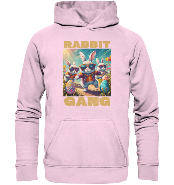 Rabbit Gang - Die Osterhasen-Gang - Basic Unisex Hoodie für Erwachsene – Bild 2