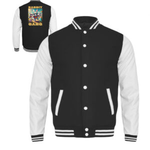 Rabbit Gang - Die coole Jacke für das Oster-Outfit - Kinder College Sweatjacke-6757