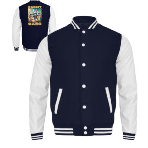 Rabbit Gang - Die coole Jacke für das Oster-Outfit - Kinder College Sweatjacke-6753