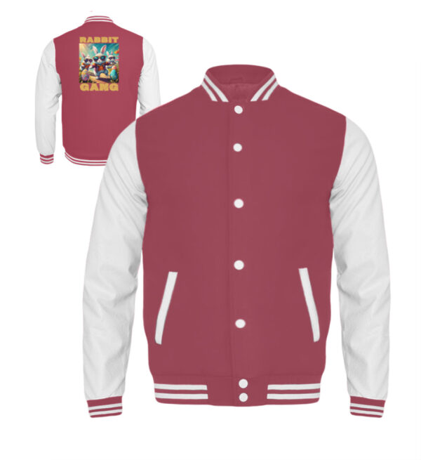Rabbit Gang - Die coole Jacke für das Oster-Outfit - Kinder College Sweatjacke-6755