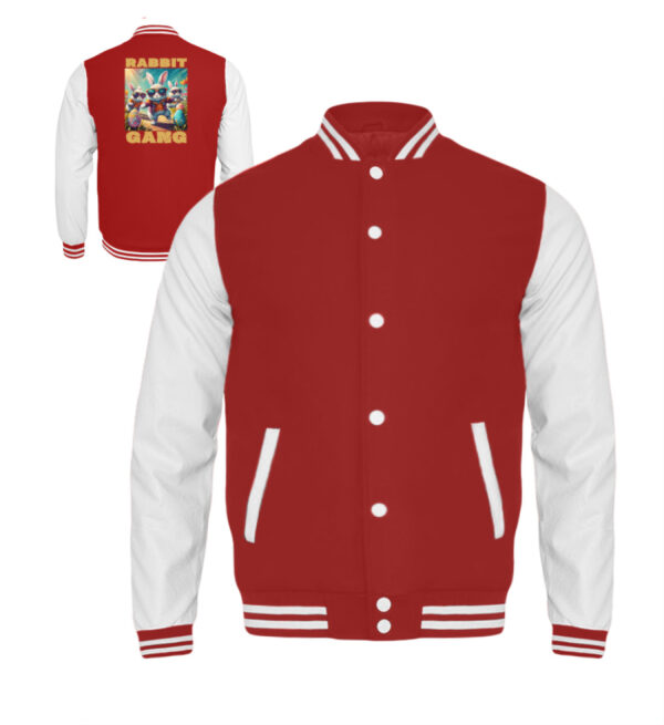 Rabbit Gang - Die coole Jacke für das Oster-Outfit - Kinder College Sweatjacke-6756
